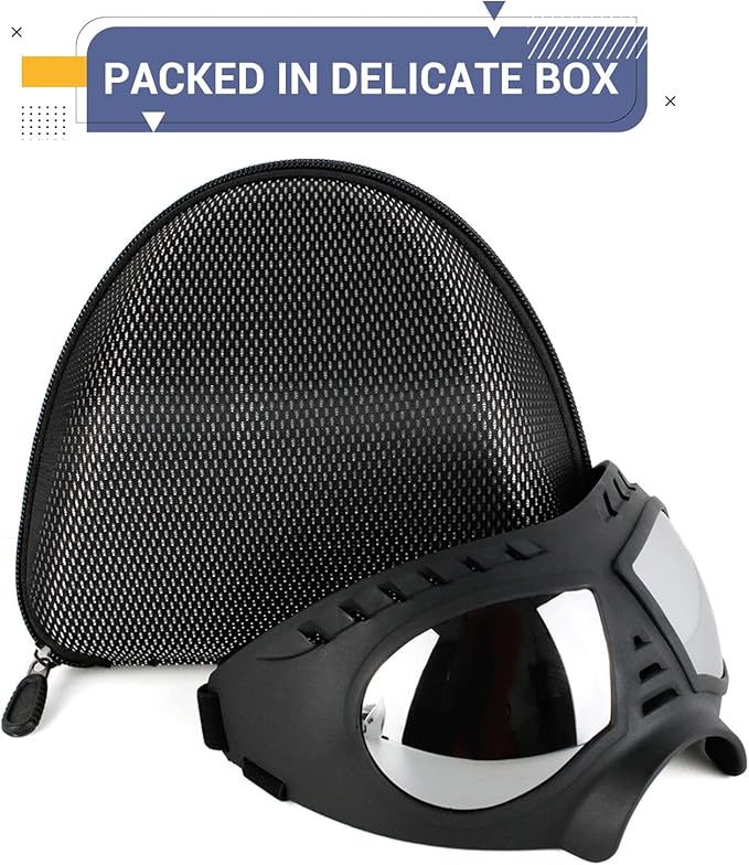 Namsan Dog Goggles for Large Dogs, Wide Snout & Soft Frame, Tactical Driving - Image 5