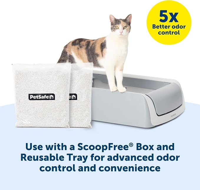 PetSafe ScoopFree Non-Clumping Natural Cat Litter, No Chemicals, Dyes or - Image 5