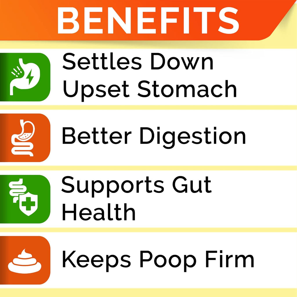 STRELLALAB Pumpkin Powder for Dogs - 8oz Powdered High Fiber Supplement and Stool Softener - Upset Stomach, Food Sensitivity - Improve Digestion - 8oz Powder