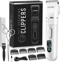 Dog Clippers Professional Heavy Duty Dog Grooming Clipper 3-Speed Low Noise by HOLDOG