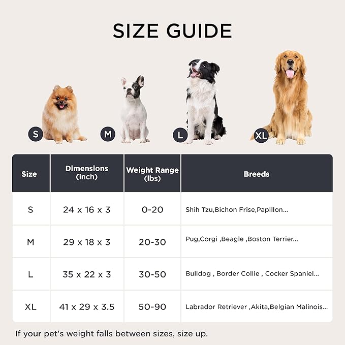 Bedsure Memory Foam Dog Bed Medium Size Dogs- Orthopedic Pet Beds - Image 5