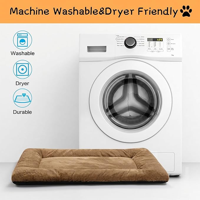 Dog Beds Crate Pad for Small Dogs Fit Metal, Ultra Soft, Washable & Anti-Slip - Image 5