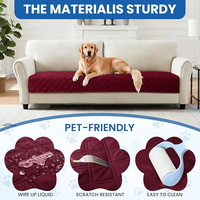 Waterproof Couch Covers for Pets, Waterproof Dog Bed Cover, Anti-Slip Soft Dog - Image 6