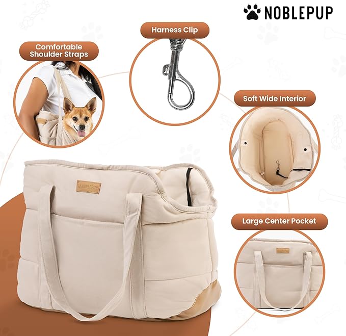 NoblePup Plush Dog Purse Carrier - Image 3