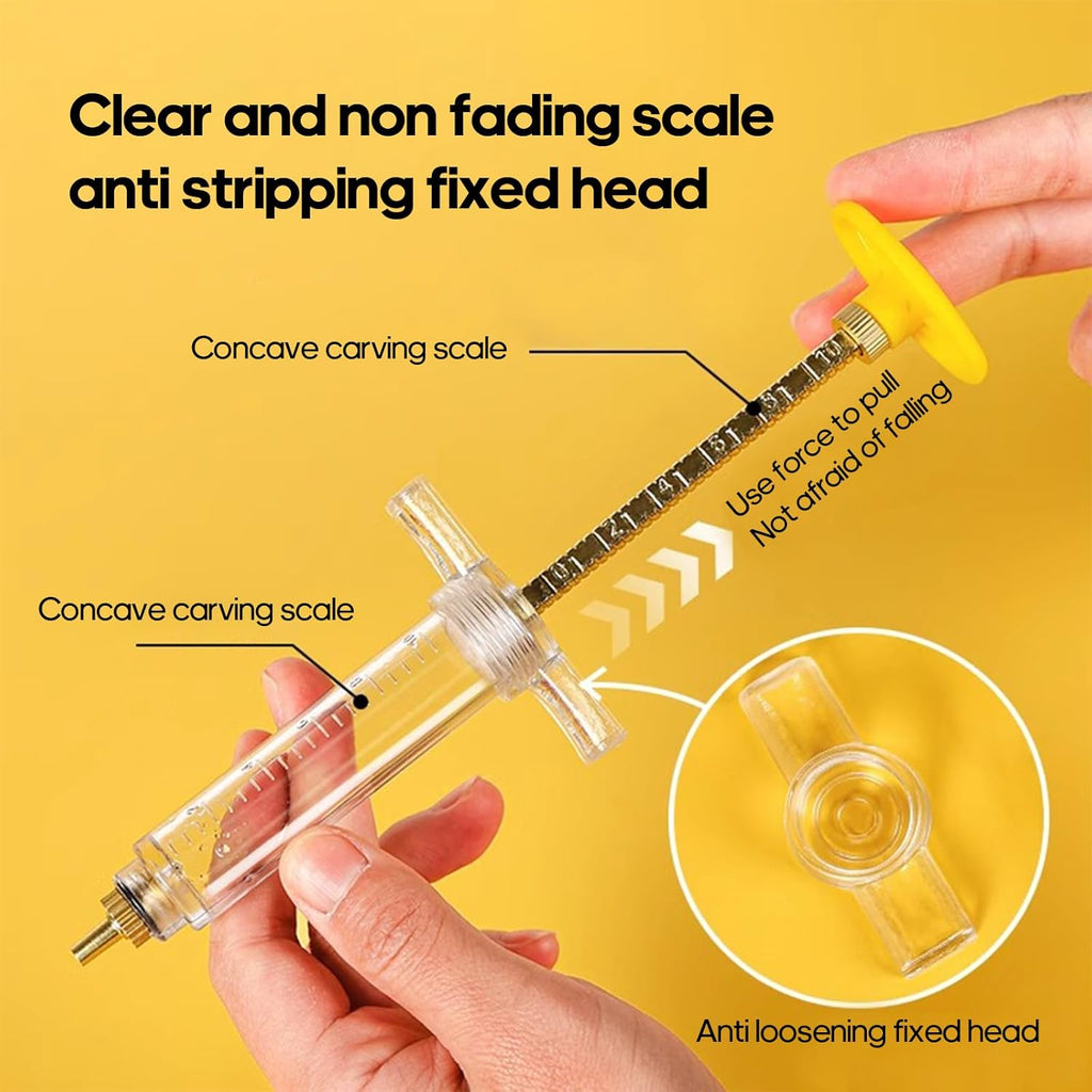 8 Pcs Bird Feeding Syringe Set Feeding Tubes for Baby Birds Parrot Hand Feeding Syringe Pet Syringe Feeding Tube Stainless Steel Metal Feeding Spoon Small Animals (20ml-Set of Eight)