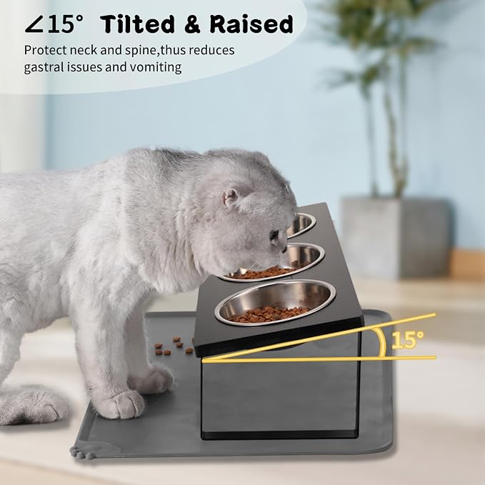 Upgraded Elevated Cat Bowls - Image 4