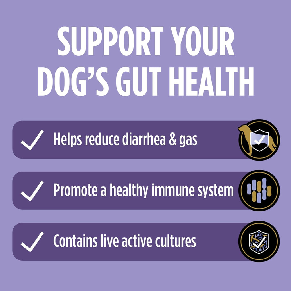 Purina Pro Plan Veterinary Supplements FortiFlora Dog Probiotic Supplement, Canine Nutritional Supplement - 30 ct. Box