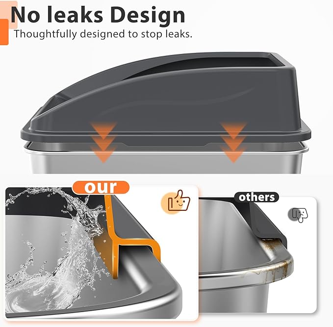 AIPERRO Stainless Steel Litter Box | Metal Kitty Litter Box - Image 3