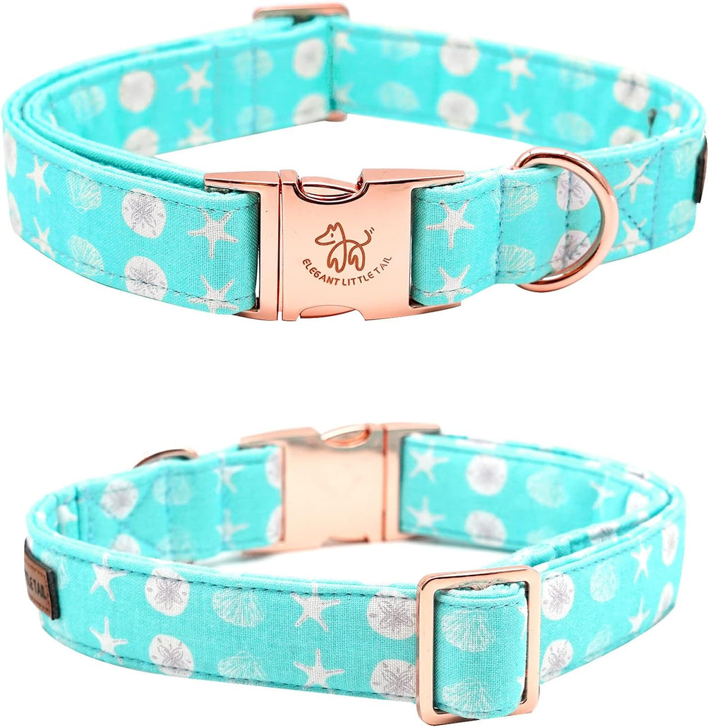Elegant Little Tail Dog Collar with Bow, Summer Cute Bowtie Collar for Small to Large Dogs