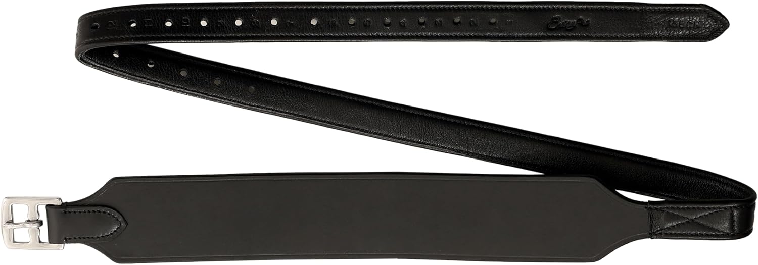 Exion Wide Stability Stirrup Leathers for English Saddles | Premium Cowhide Leather | Enhanced Leg Stability & Comfort | Sizes: 48" to 62"