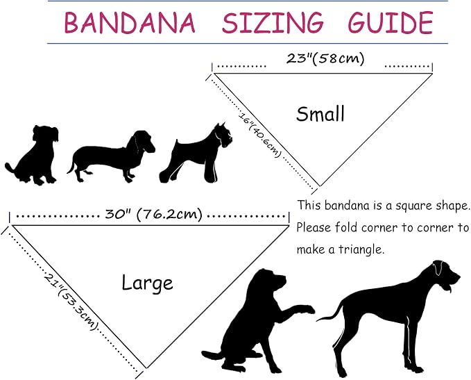 ARING PET Summer Dog Bandanas, Autumn Leaf Floral Kerchief Triangle Bibs Scarf - Image 5