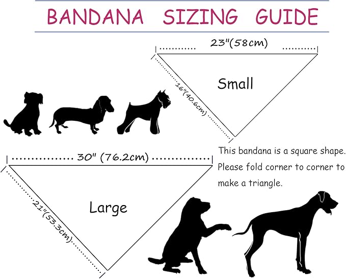 ARING PET Dog Bandana, Cotton Green Plaid Pet Bandanas, Soft Comfortable Cute - Image 5