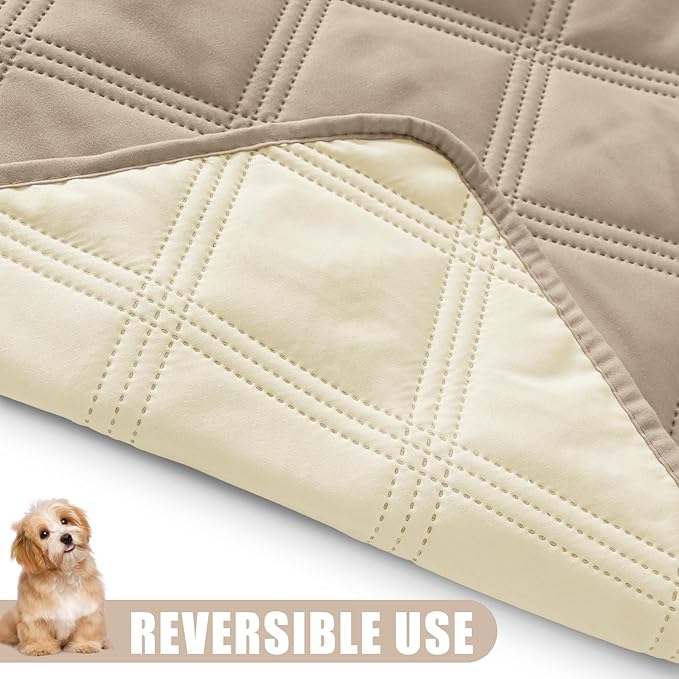 Smiry Waterproof Dog Bed Cover Blanket 30x70, Soft Reversible Pet Blanket - Image 3
