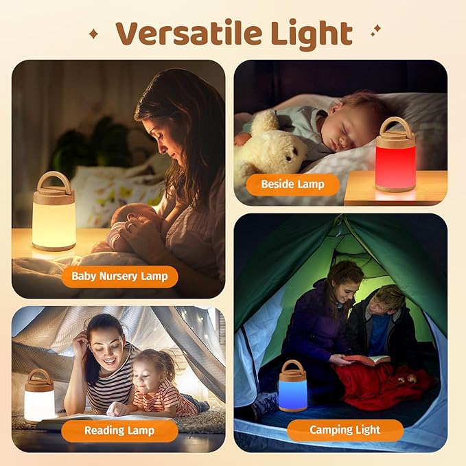 One Fire Egg Light for Nursery, 10 Colors Dimmable Baby Night Lights for Nursery,1800mAh Rechargeable Lamp for Kids Lamp,Remote+Timer Kids Night Light Lamp,Portable Night Light for Baby Light