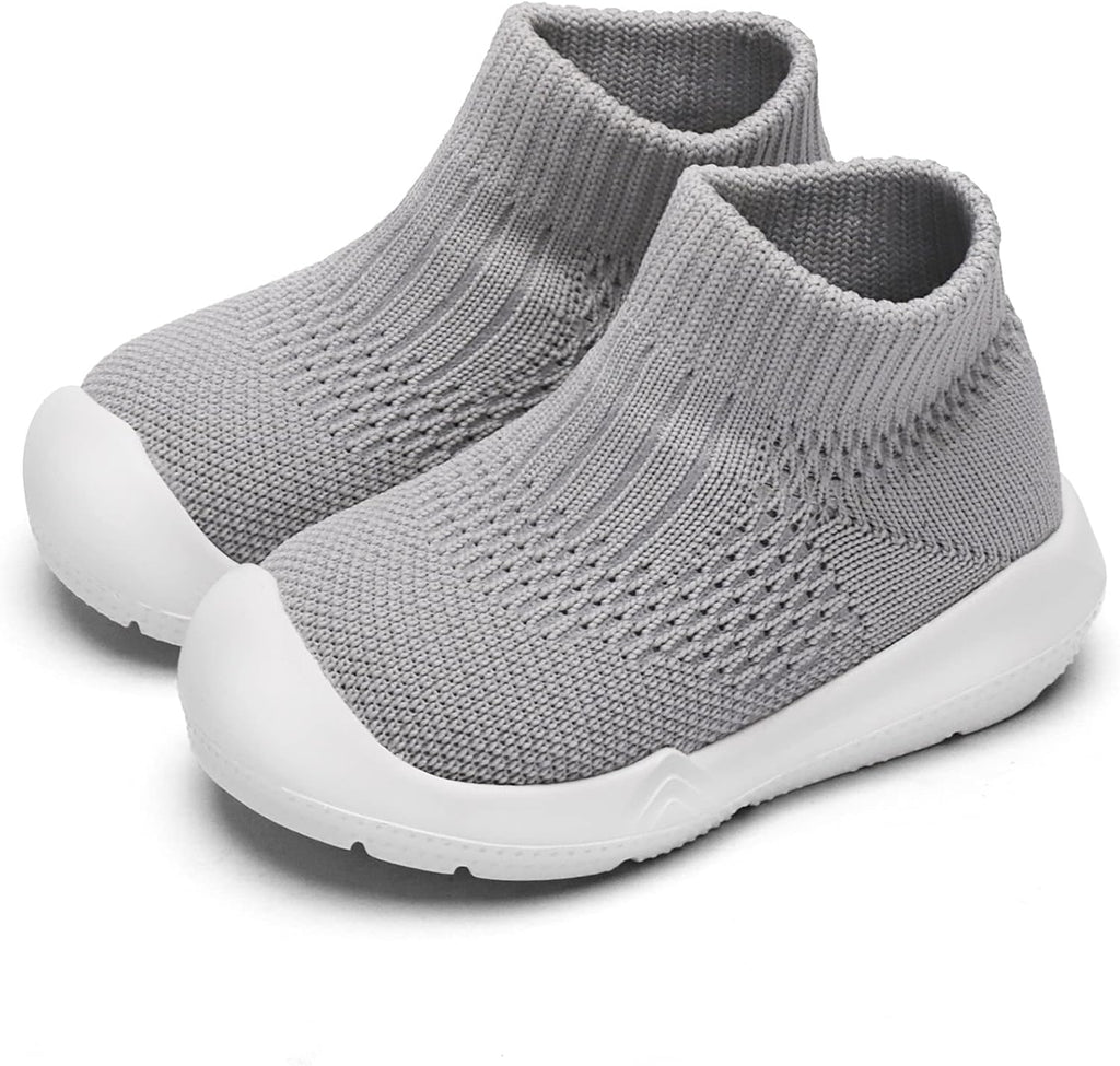 Engtoy Baby Shoes & Socks - Non-Slip Breathable Slippers with Soft Rubber Sole - Baby Boys & Girls Slip On Sneakers