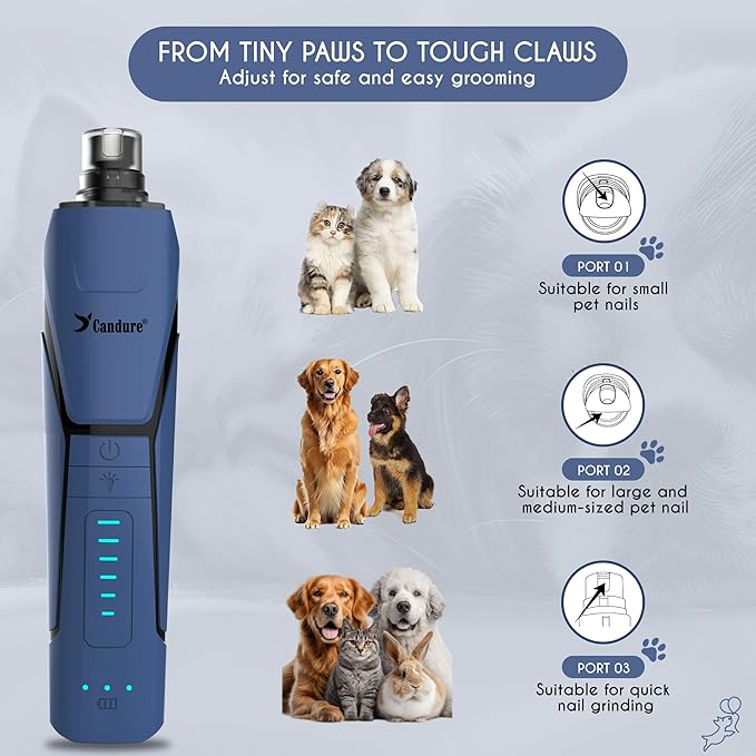 Candure Dog Nail Clipper with LED Light - Image 4