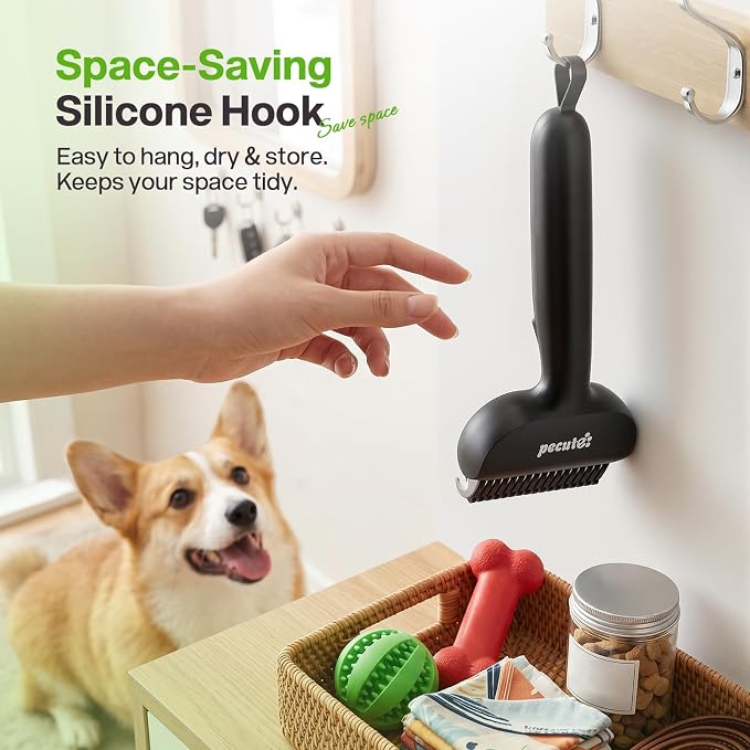 Pecute Self-Cleaning Undercoat Rake - Image 8