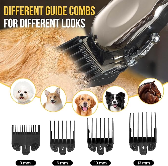 Horse Clippers Cordless Quiet, Professional Livestock Clippers - Image 2
