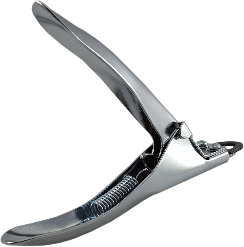 Resco Original Deluxe Dog, Cat, and Pet Nail/Claw Clippers. Best USA-Made Trimmer, More Colors & Sizes, Small/Medium, Chrome
