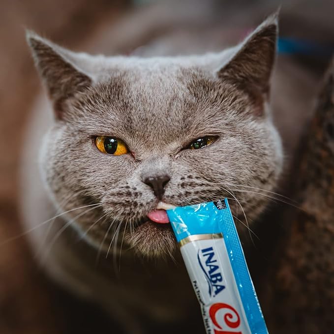 INABA Churu Cat Treats, Squeezable Creamy Purée Cat Treat - Image 2
