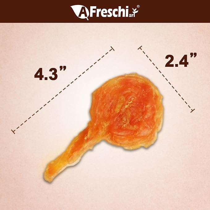 A Freschi srl Turkey Tendons for Dogs, USA-Sourced Human Grade, Rawhide-Free - Image 2