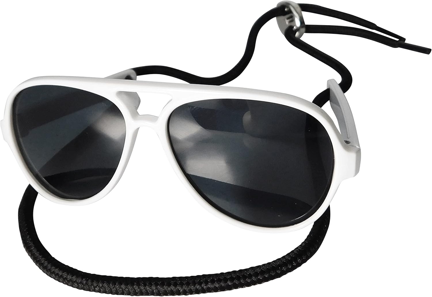 G029 Dog Cat Pet Aviator Sunglasses Glasses for Small Breeds up to 15lbs (White)