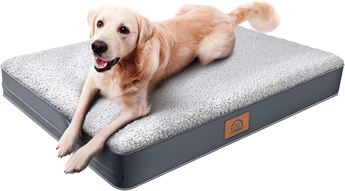 Sunheir Orthopedic Dog Beds for Small Dogs, Waterproof Puppy Bed by SUNHEIR