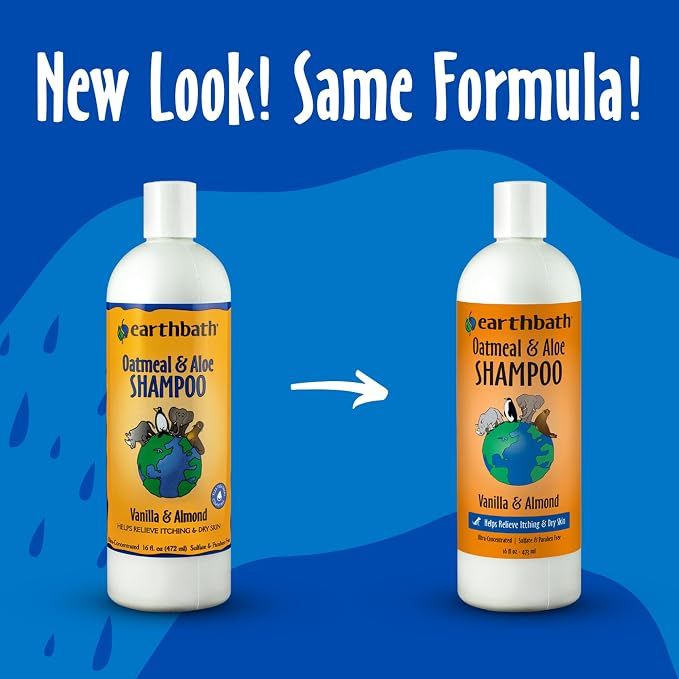 earthbath, Oatmeal & Aloe Dog Shampoo - Image 2