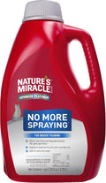 Nature’s Miracle Advanced Platinum No More Spraying, 128 Ounces, Helps by NaturesMiracle
