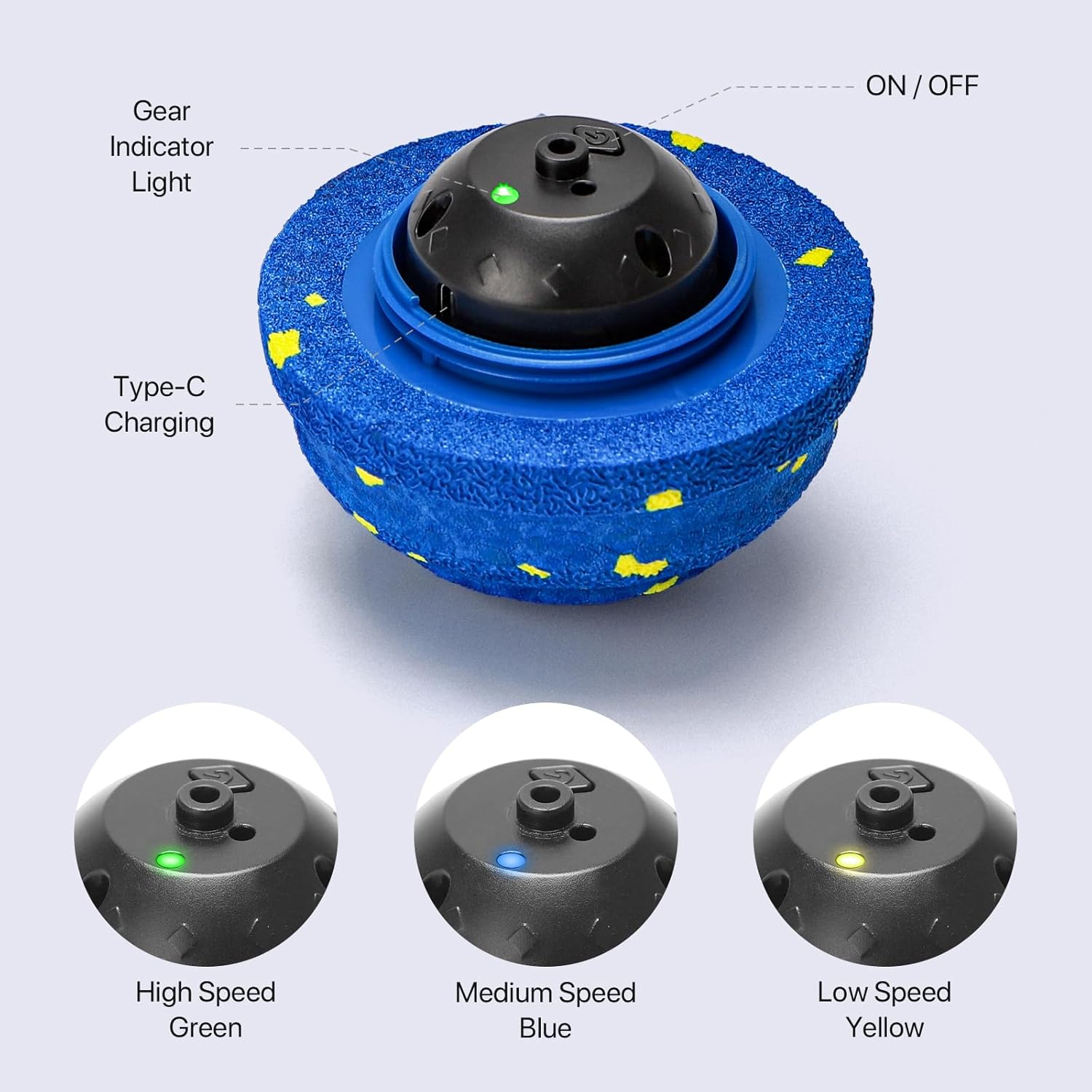 Interactive Dog Toys Balls Moving - Smart Automatic Bouncing Interactive Dog Ball, Durable Pet-Safe E-TPU Material, IPX7 Waterproof, Anti Boredom Dog Toys to Keep Them Busy for Large and Small Dogs