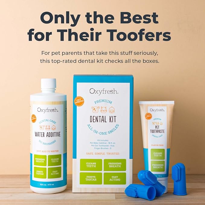 Oxyfresh Premium Pet Dental Kit - Image 2