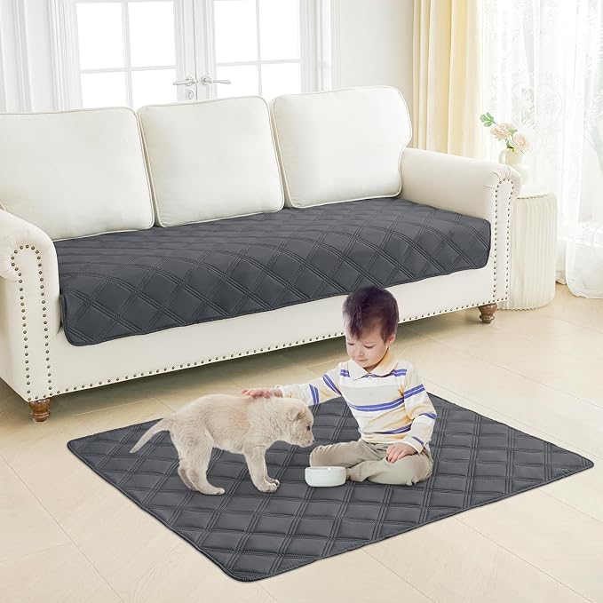 Smiry Waterproof Dog Bed Cover Blanket 68x82, Soft Reversible Pet Blanket - Image 7