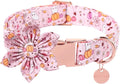 Halloween Dog Collar With Flower, Fancy Bowtie Gift by UPURARAPUP