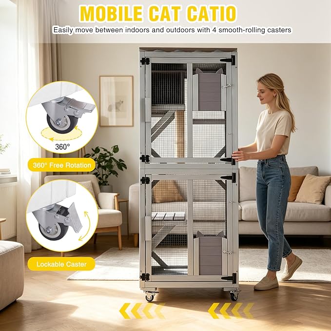 Aivituvin Catio Outdoor Cat Enclosure - Image 2