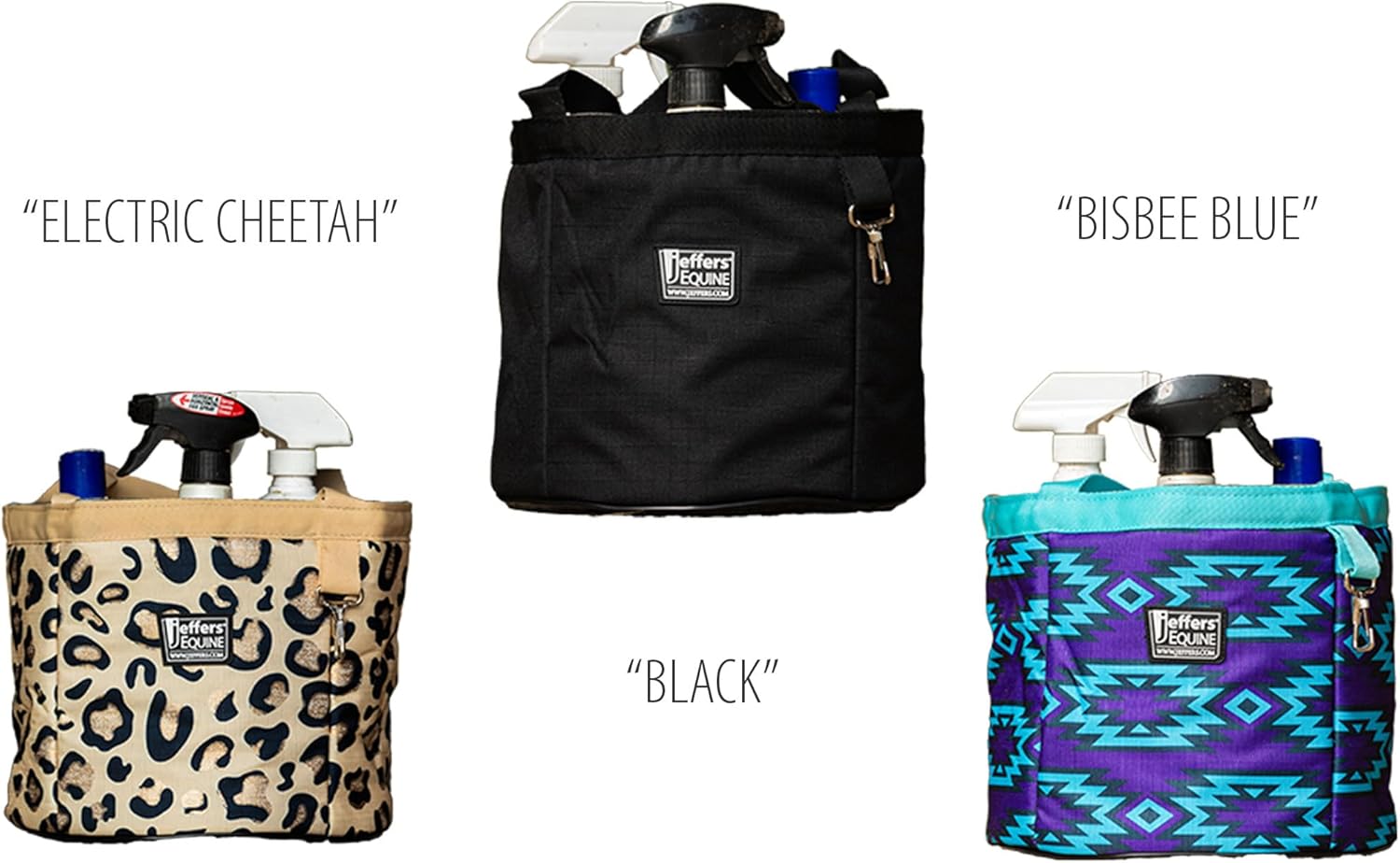 Jeffers Expression Grooming Tote | Electric Cheetah