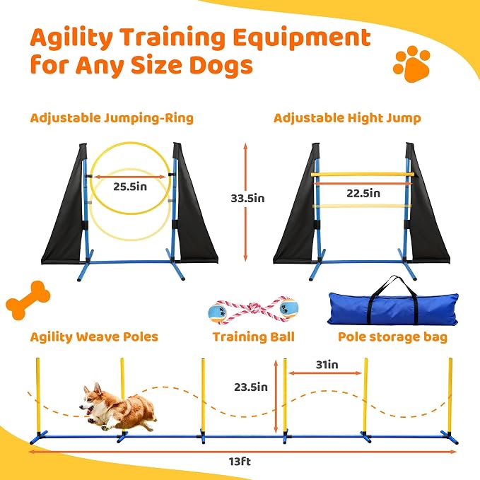 Dog Agility Course Backyard Set - Image 5