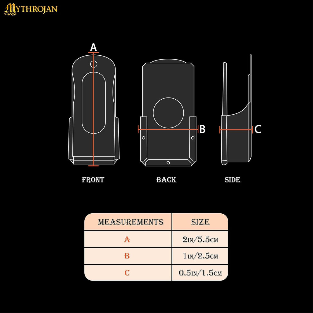Mythrojan Brass and Steel Pet Training Clicker Puppy Dog Training Cricket Clicker U.S. Engraved WII Military Gear Metal Clicker in Set of 5 Pcs