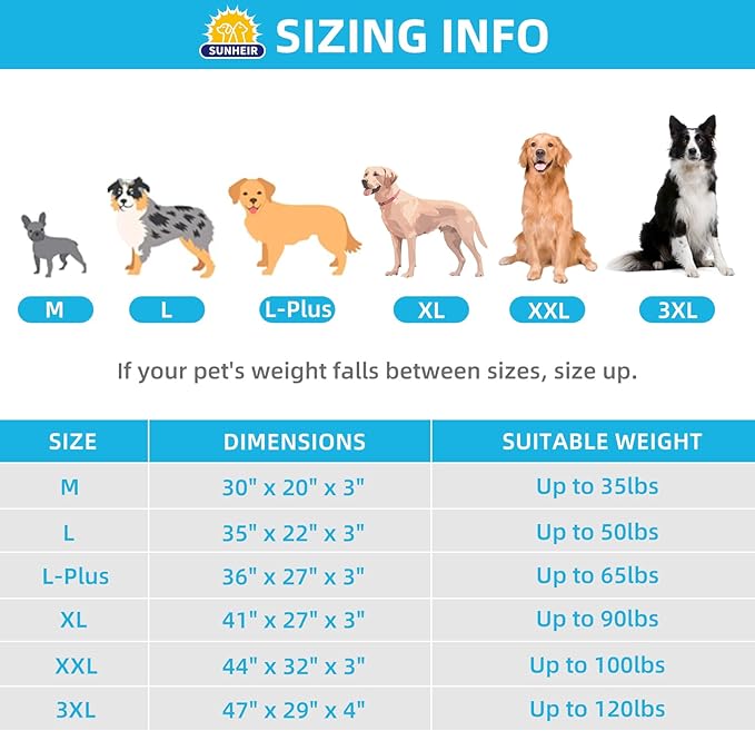 Jumbo Extra Large Waterproof Dog Bed, Big Orthopedic Dog Beds - Image 6