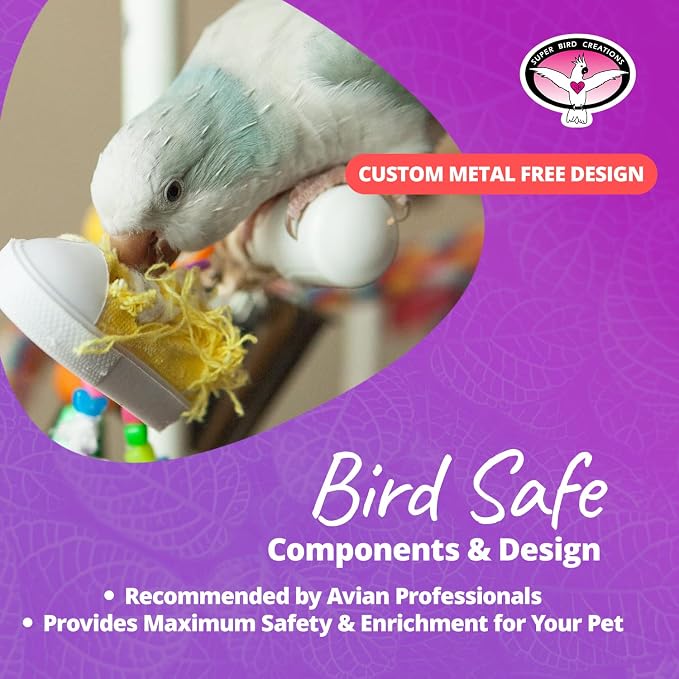 Super Bird Creations SB50010 Sneaker Bird Toy - Image 7