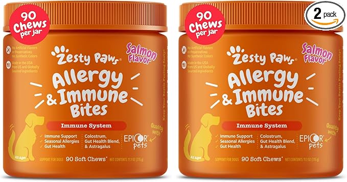 Zesty Paws Dog Allergy Relief Chews, Dog Probiotics by Unknown
