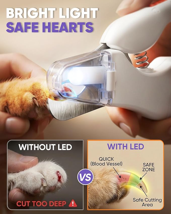 CATPICK 2-in-1 Cat Nail Clippers & Dog Nail Clippers Trimmers - Image 5
