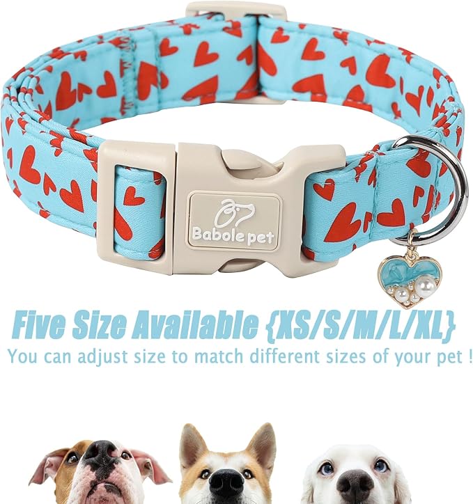 Valentines Dog Collar for Medium Dogs - Image 6
