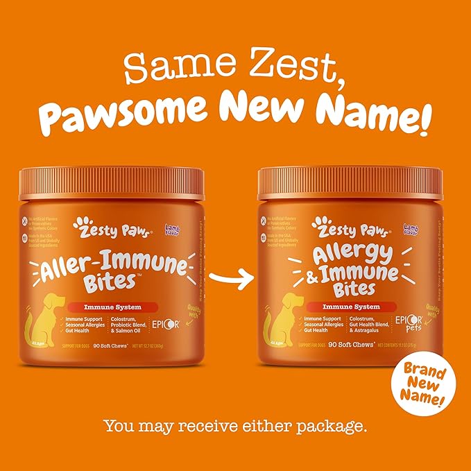 Zesty Paws Dog Allergy Relief Chews, Dog Probiotics - Image 6