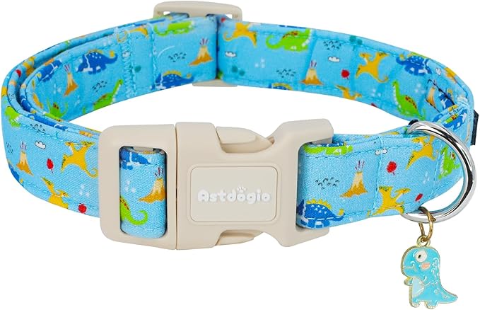 Dinosaur Dog Collar for Large Dogs, Cute Puppy Collars by Unknown