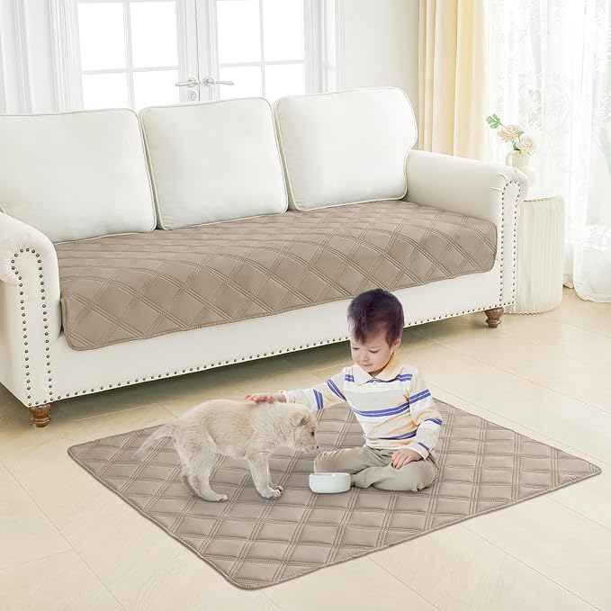 Smiry Waterproof Dog Bed Cover Blanket 52x82, Soft Reversible Pet Blanket - Image 7