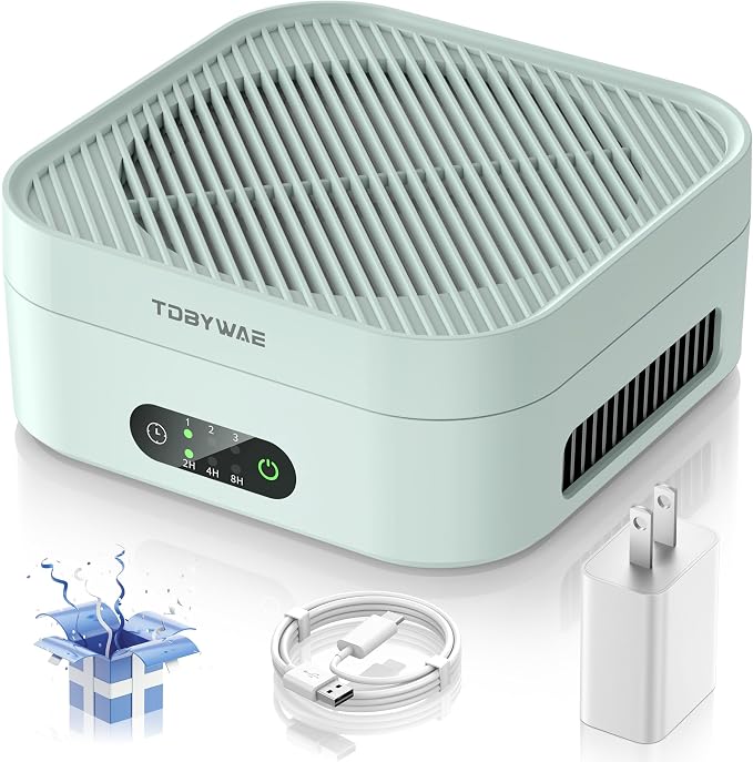 Air Purifiers for Home 600 Sq.Ft, TDBYWAE H13 True HEPA Air Purifier by Clicknow