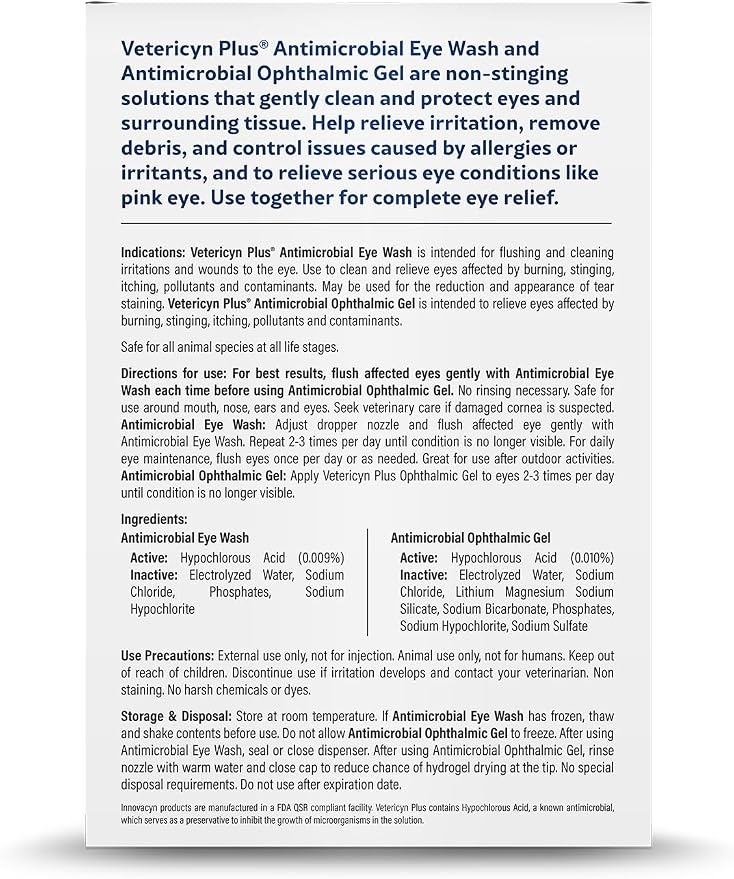 Vetericyn Plus Dog and Cat Eye Care | Flush and Soothe Eye Irritations - Image 2