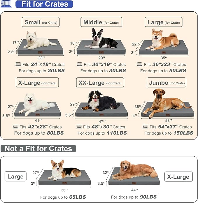 Outdoor Orthopedic Dog Bed, Waterproof Dog Bed - Image 2