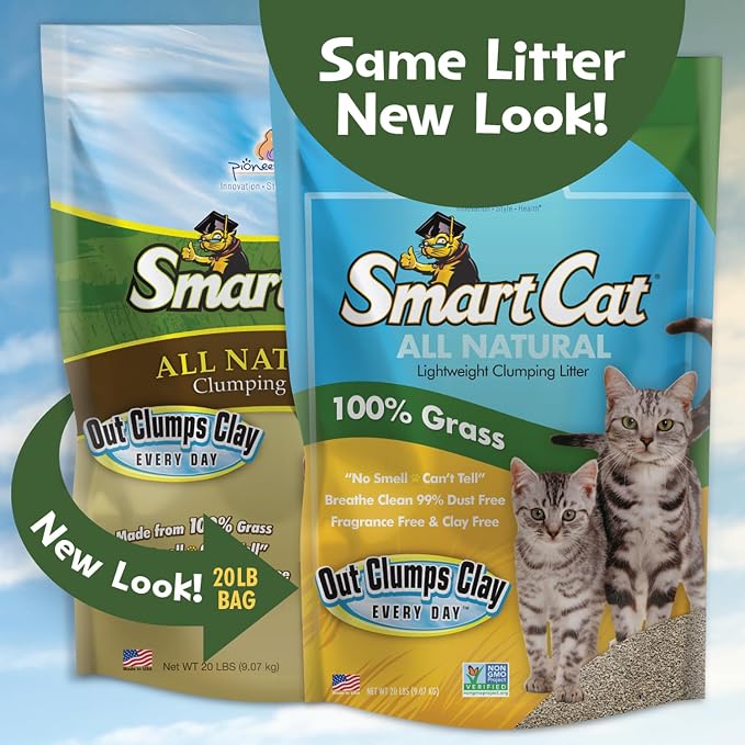 SmartCat All Natural Clumping Cat Litter, 20 Pound - Image 2
