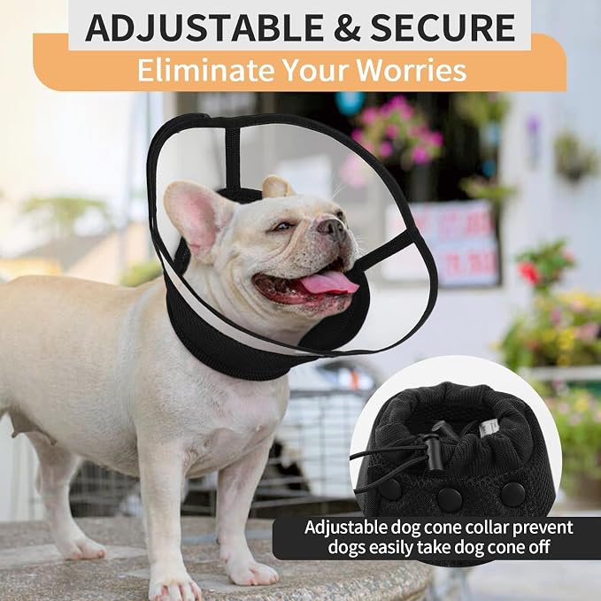 Allroaring Dog Cone Collar, Soft Dog Cones - Image 5